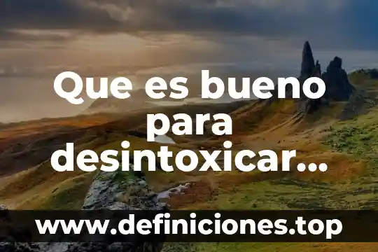 Que es bueno para desintoxicar los pulmones