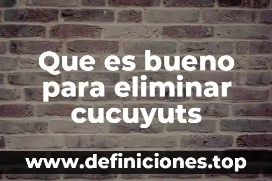 Que es bueno para eliminar los hongos de las uñas 7 Que es bueno para eliminar cucuyuts