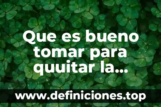 Que es bueno tomar para quuitar la hipotiroidismo