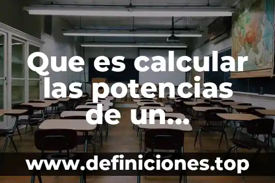 Que es un problema multidisciplinar 4 Que es calcular las potencias de un problema