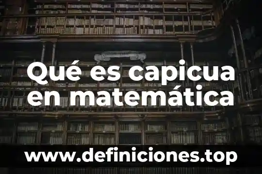 Qué es capicua en matemática