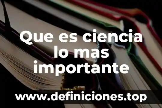¿Qué es más peligroso, una moto o un carro? 5 Que es ciencia lo mas importante