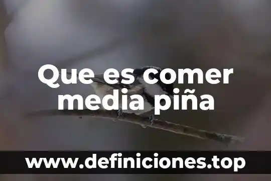 Que es mejor comer en la mañana 4 Que es comer media piña