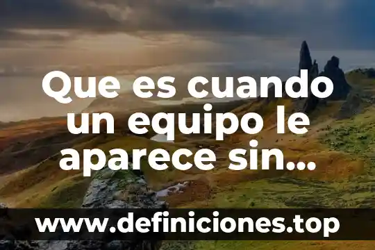 Que es y para que sirve el aire comprimido 4 Que es cuando un equipo le aparece sin servicios