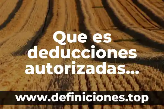 Qué es una unidad de funciones físicas 4 Que es deducciones autorizadas para personas fisicas