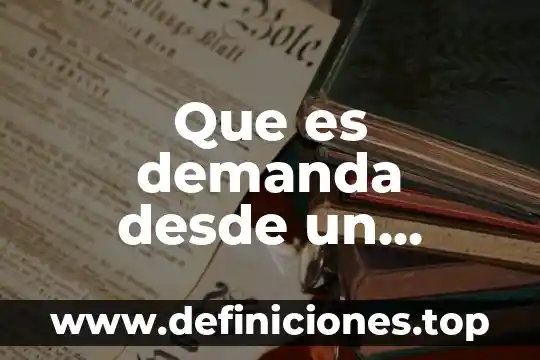 Que es el suelo del punto de vista filosofía 3 Que es demanda desde un punto de vista economico