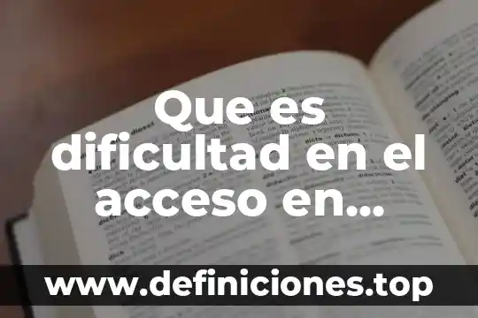Que es un torniquete de acceso y para que sirve 8 Que es dificultad en el acceso en programacion