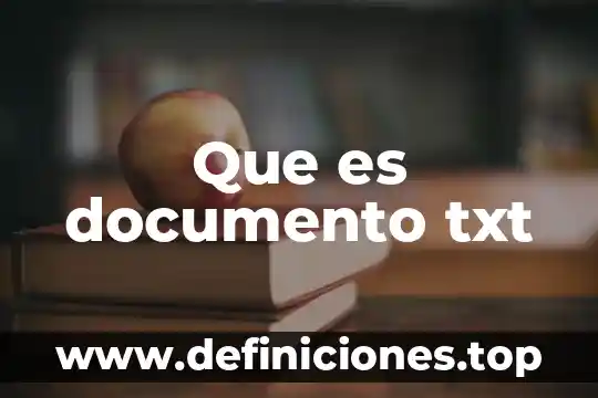 Que es un anuncio documento 5 Que es documento txt