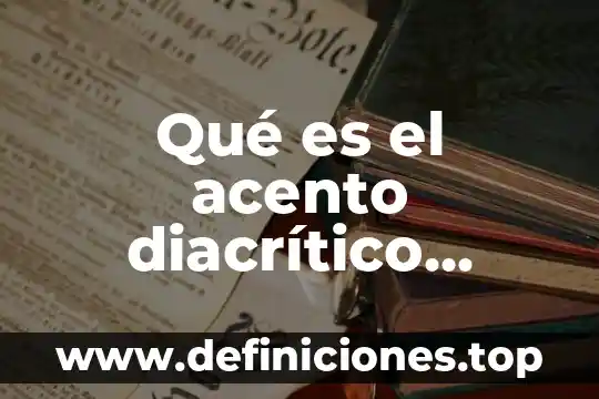 Que es el concepto filogenetico de especie 4 Qué es el acento diacrítico concepto