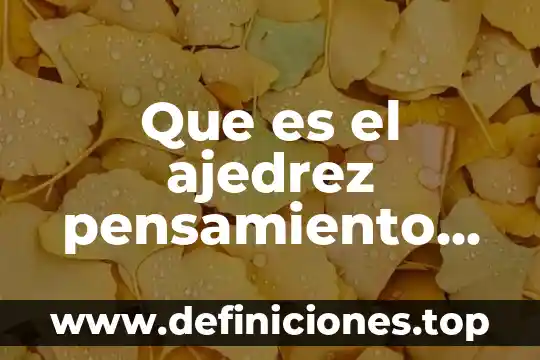 Que es el enroque corto en ajedrez 6 Que es el ajedrez pensamiento logico