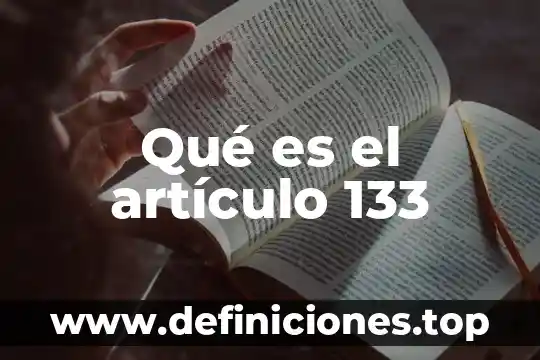 Que es sistema de unidades y ejemplos 8 Qué es el artículo 133