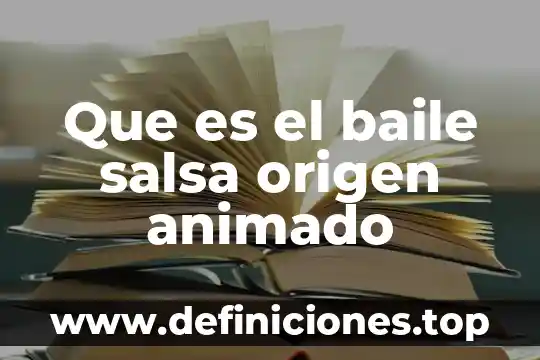 Que es un manual en gif animado 7 Que es el baile salsa origen animado