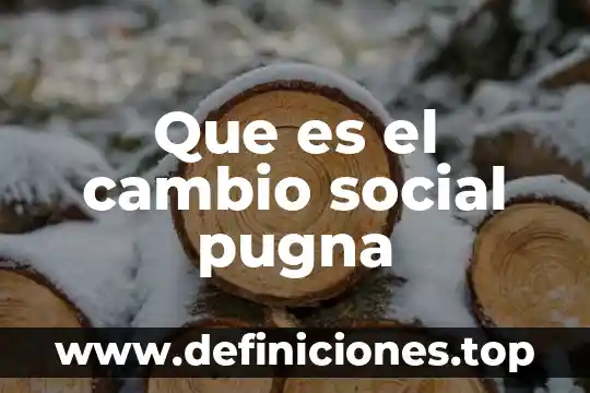 Que es burguesa significado 4 Que es el cambio social pugna