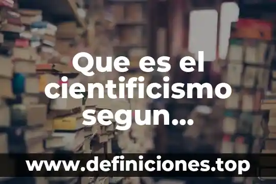 Qué es un signo según Vygotsky 6 Que es el cientificismo segun varsavsky