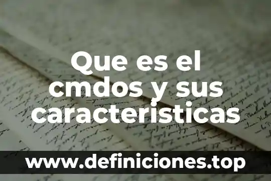 Que es la abstraccion geometrica y sus caracteristicas 4 Que es el cmdos y sus caracteristicas
