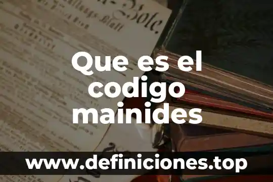 Que es establecimiento permanente codigo fiscal de la federacion 7 Que es el codigo mainides