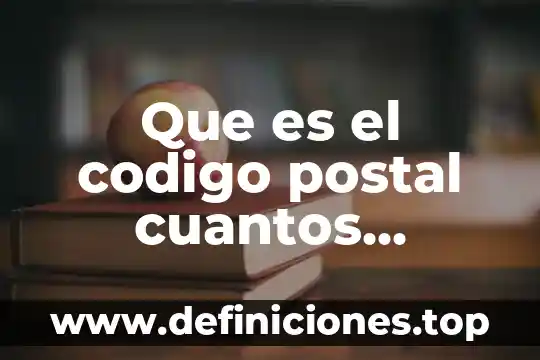 Qué es el código postal en una tarjeta de crédito 8 Que es el codigo postal cuantos numeros
