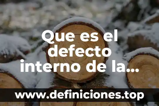 Que es defecto en sistemas de gestion de calidad 6 Que es el defecto interno de la bomba de gasolina