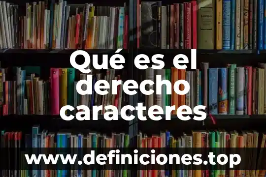 Que es una luz libre en construccion 5 Qué es el derecho caracteres