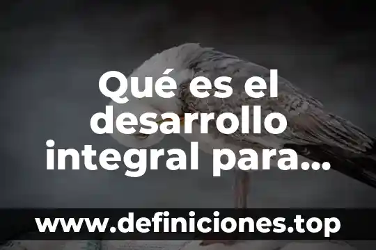 Que es la especializacion integral 7 QuƩ es el desarrollo integral para un adolescente