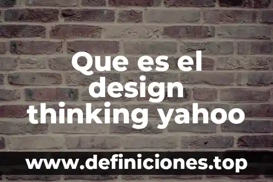 Que es agua pesada yahoo 3 Que es el design thinking yahoo