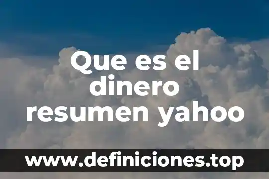 Que es un algoritmo yahoo respuestas 8 Que es el dinero resumen yahoo