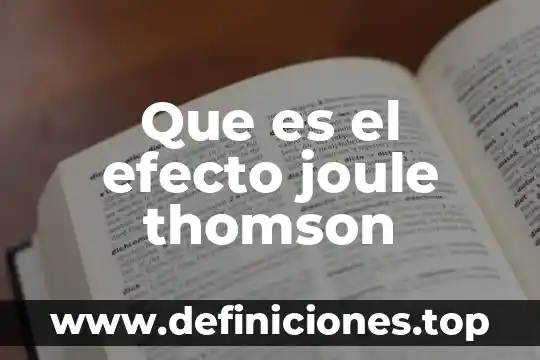 Efecto rubin que es 8 Que es el efecto joule thomson