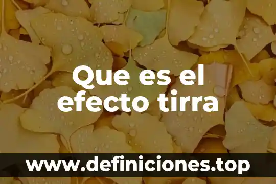 Efecto rubin que es 7 Que es el efecto tirra