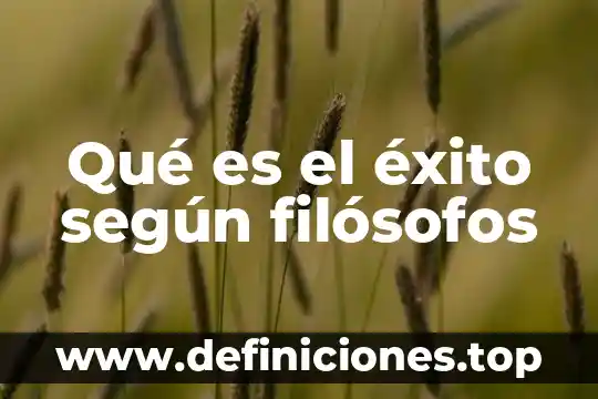 Qué es el hombre para los filósofos presocráticos 3 Qué es el éxito según filósofos