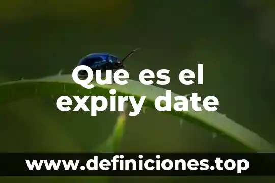 Que es la anticipated graduation date 3 Que es el expiry date