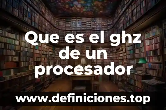 Xinerlink que es 7 Que es el ghz de un procesador
