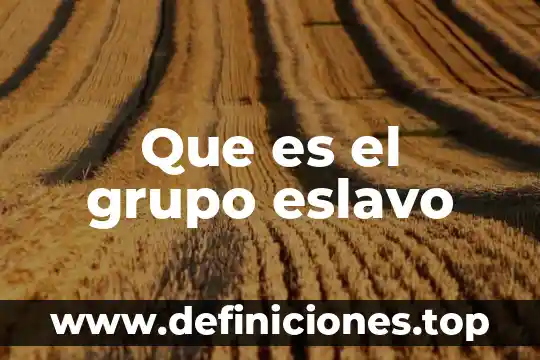 Que es streptococcus beta hemolitico grupo c 8 Que es el grupo eslavo