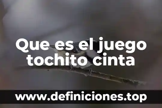 Que es una cinta de autoridad 6 Que es el juego tochito cinta