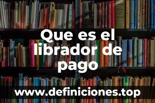 Que es pago que reciben los socios por invertir 5 Que es el librador de pago