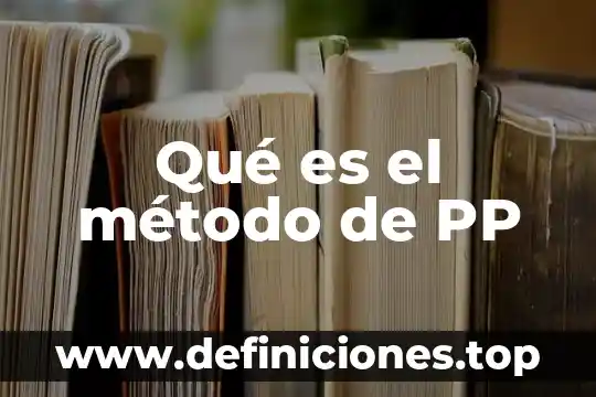 Que es una reflexion ejemplos textos 3 Qué es el método de PP
