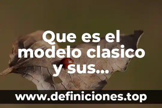 Qué es el balet clásico y sus movimientos 3 Que es el modelo clasico y sus caracteristicas