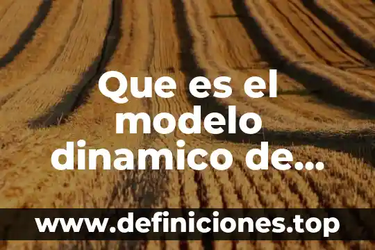 Que es un periodo en un sistema dinamico 3 Que es el modelo dinamico de sistemas de control