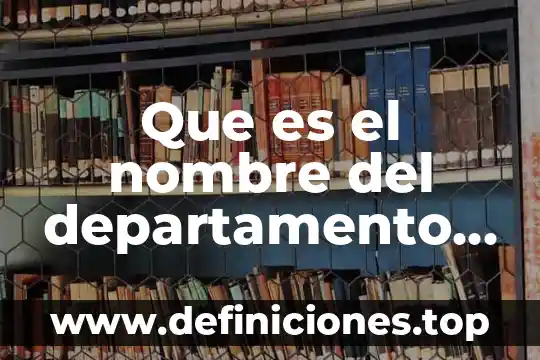 Qué es nombre comercial en contabilidad 7 Que es el nombre del departamento de formato apa