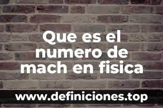Un dibujo de los novísimos número cuatro que es gloria 8 Que es el numero de mach en fisica