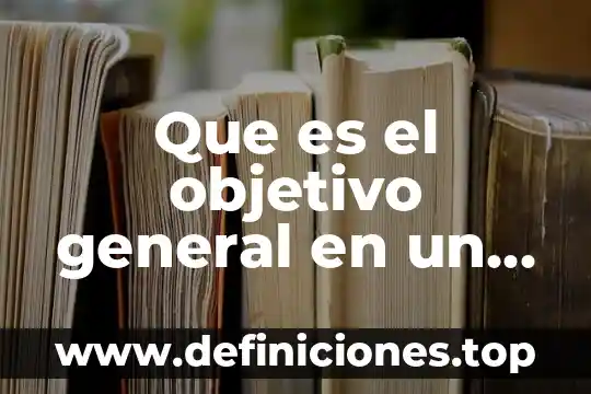 Que es revison de texto en word 4 Que es el objetivo general en un trabajo de word