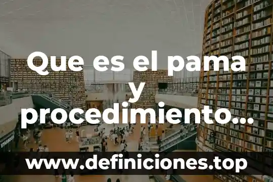 Que es umbral en materia aduanera 3 Que es el pama y procedimiento administrativo en materia aduanera