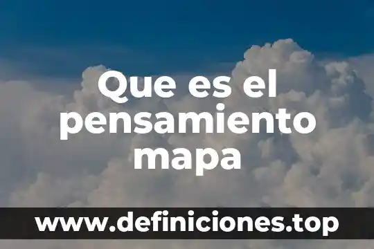 Que es la linea de pensamiento de diego rivera 3 Que es el pensamiento mapa