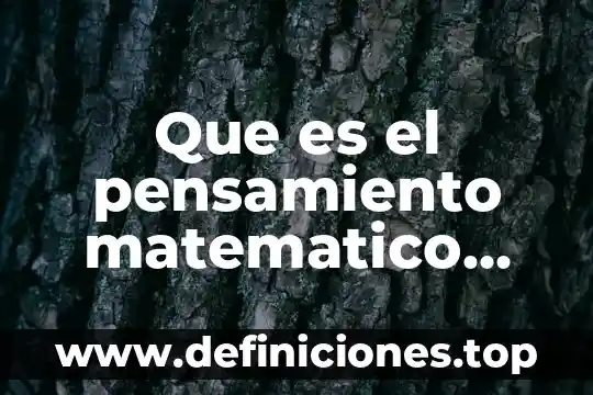 Que es la linea de pensamiento de diego rivera 5 Que es el pensamiento matematico irma fuenlabrada