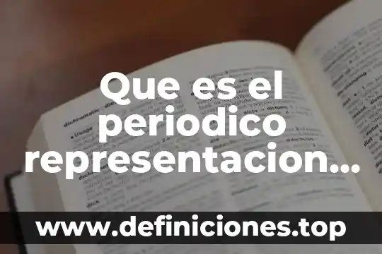 Que es la bandera de un periodico 6 Que es el periodico representacion en dibujos
