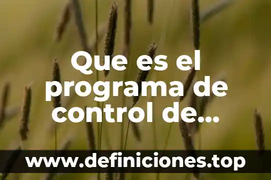 Que es el programa de control de herramientas fod