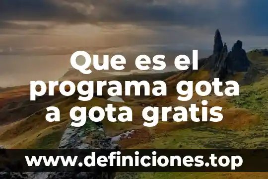 Que es cada sacramento y significado 8 Que es el programa gota a gota gratis