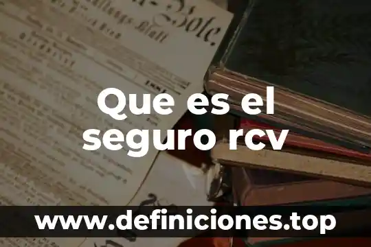 Qué es un seguro sash 3 Que es el seguro rcv