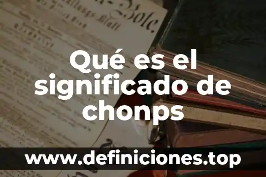 Qué es astrónomo significado 5 Qué es el significado de chonps