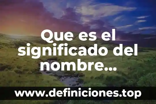 Que es el significado del nombre samantha