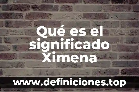 Qué es atavio significado 6 Qué es el significado Ximena